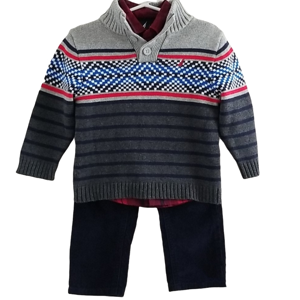 Nautica Toddler Boy's 3-Piece Set